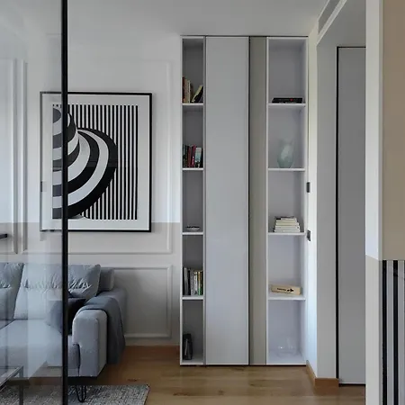 Studio Novi Dorcol With Garage Belgrad Exteriör bild